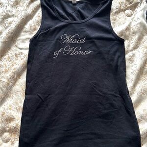 Bella Canvas Black Tank Top